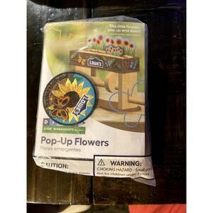Lowe's Pop-Up Flowers Building Kit New In Package